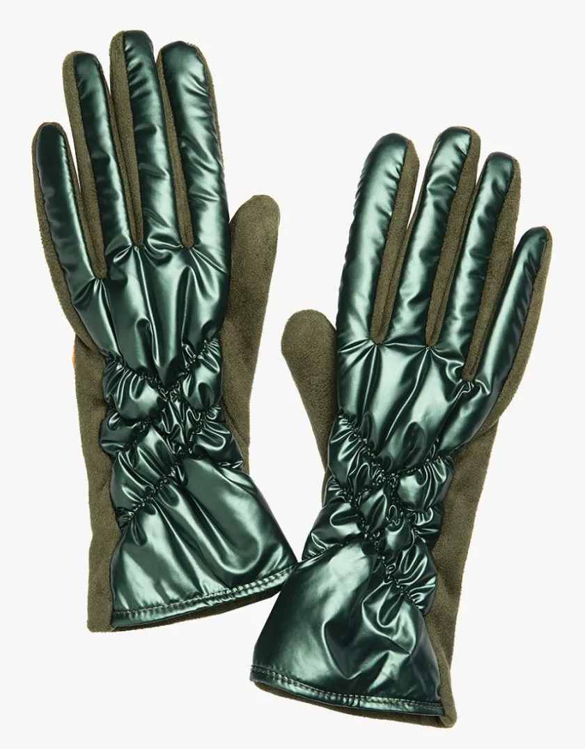 Clearance Gants verts matelassés Accessoires