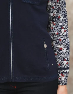 Clearance Gilet sans manches bleu Gilets|Maille