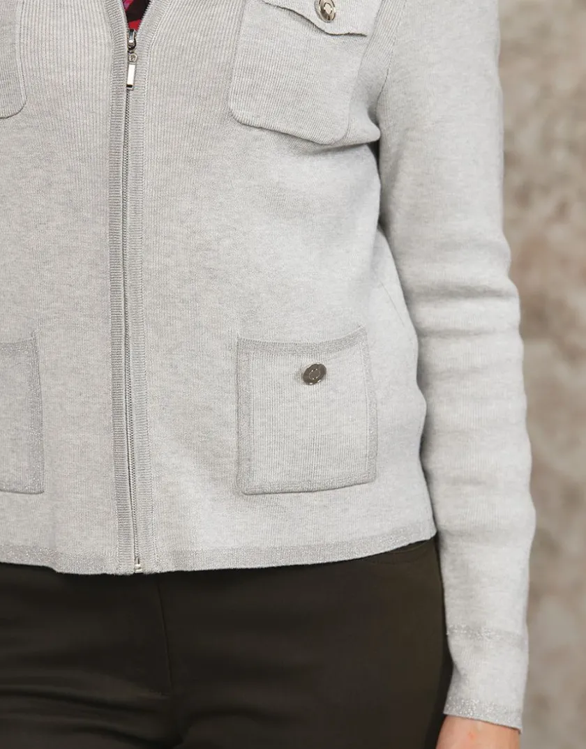 Hot Gilet veste écrue Gilets|Maille