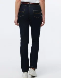 Hot Jean ajusté bleu brut Jeans|Ajustés