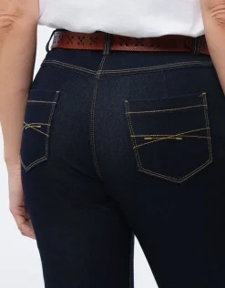 Hot Jean ajusté bleu brut Jeans|Ajustés