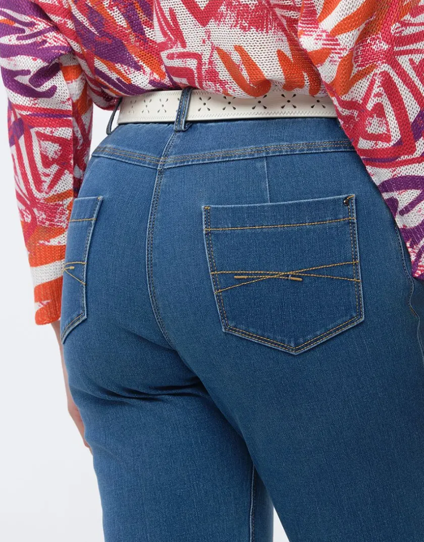 Clearance Jean ajusté bleu clair Jeans|Ajustés