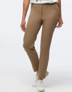 Sale Jean ajusté 7/8ème beige Jeans|Ajustés