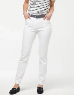 Outlet Jean blanc stretch Jeans|Ajustés