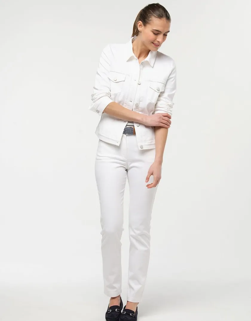Outlet Jean blanc stretch Jeans|Ajustés