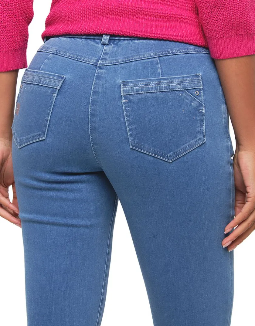 Fashion Jean bleu stone Jeans|Slims