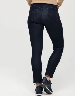 Sale Jean brut 7/8è bi-stretch Slims|Pantalons