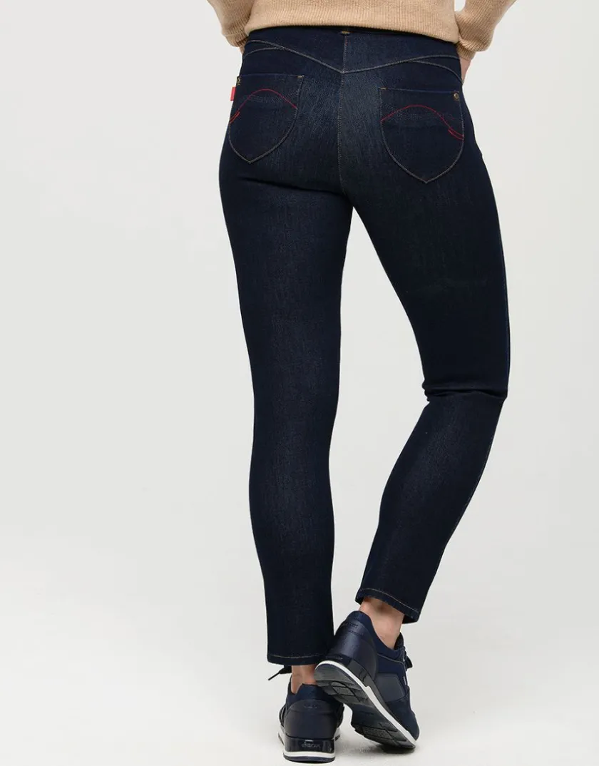 Sale Jean brut 7/8è bi-stretch Slims|Pantalons