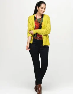 Discount Jean chic 5 poches noir Jeans|Ajustés
