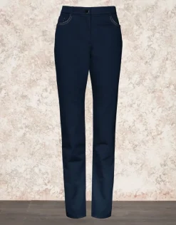 Fashion Jean chic marine Jeans|Ajustés