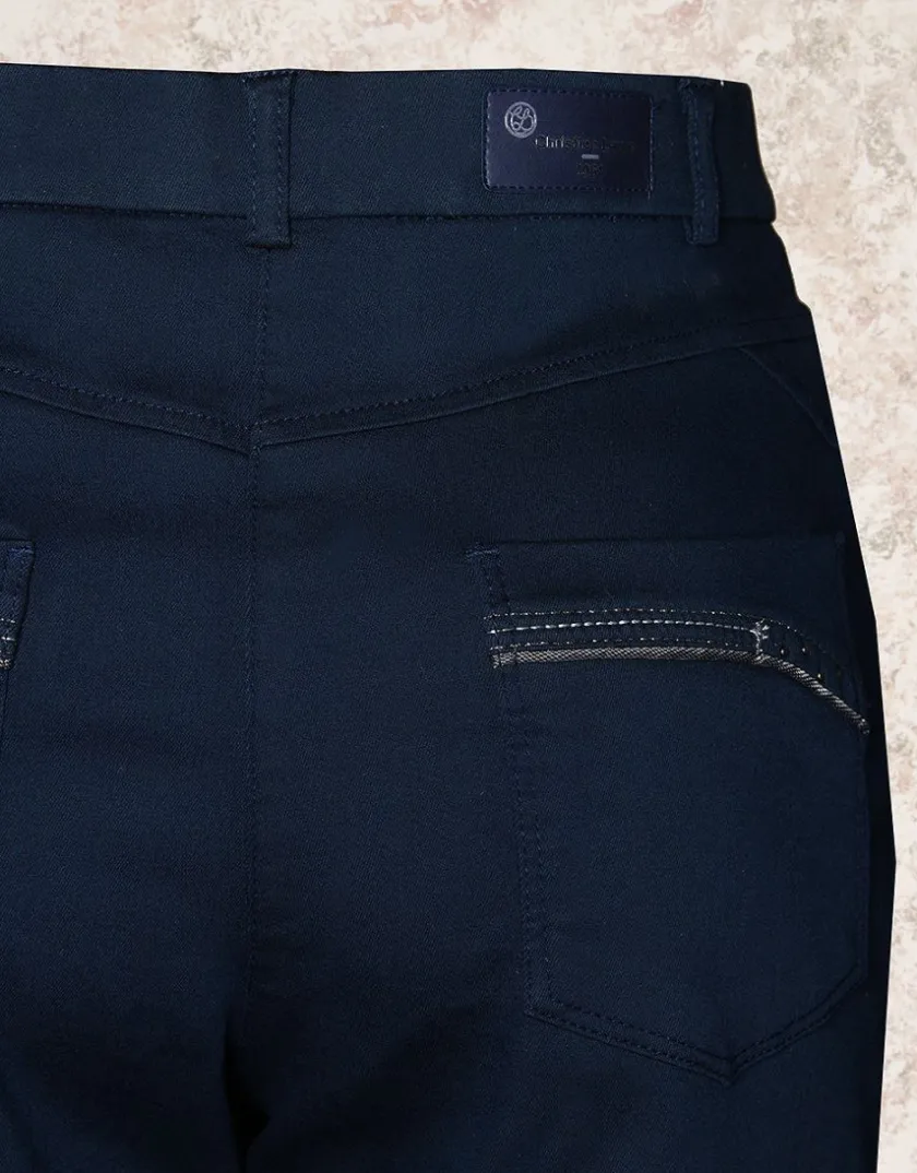 Fashion Jean chic marine Jeans|Ajustés