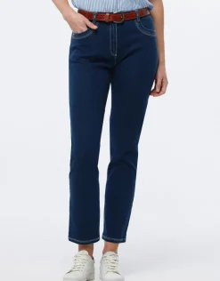 Sale Jean droit bleu foncé Jeans|Droits