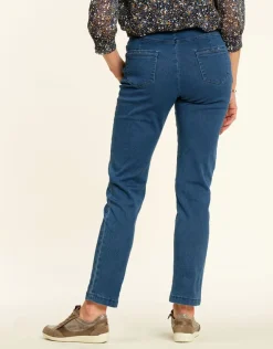 Best Jean 7/8e bleu moyen Jeans|Droits