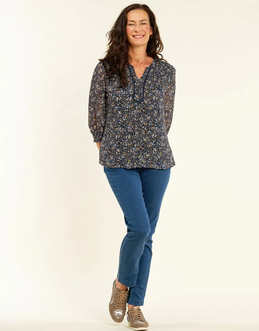 Best Jean 7/8e bleu moyen Jeans|Droits