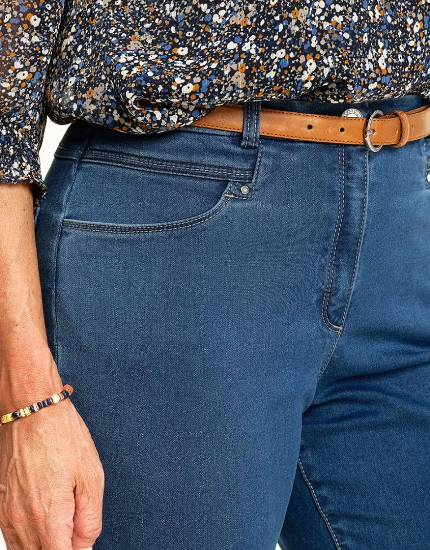 Best Jean 7/8e bleu moyen Jeans|Droits