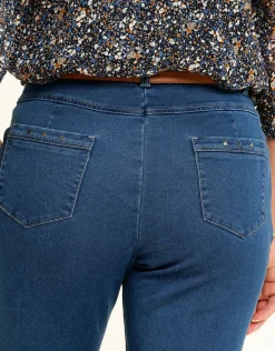 Best Jean 7/8e bleu moyen Jeans|Droits