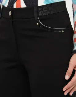 Outlet Jean maille milano noir Jeans|Ajustés