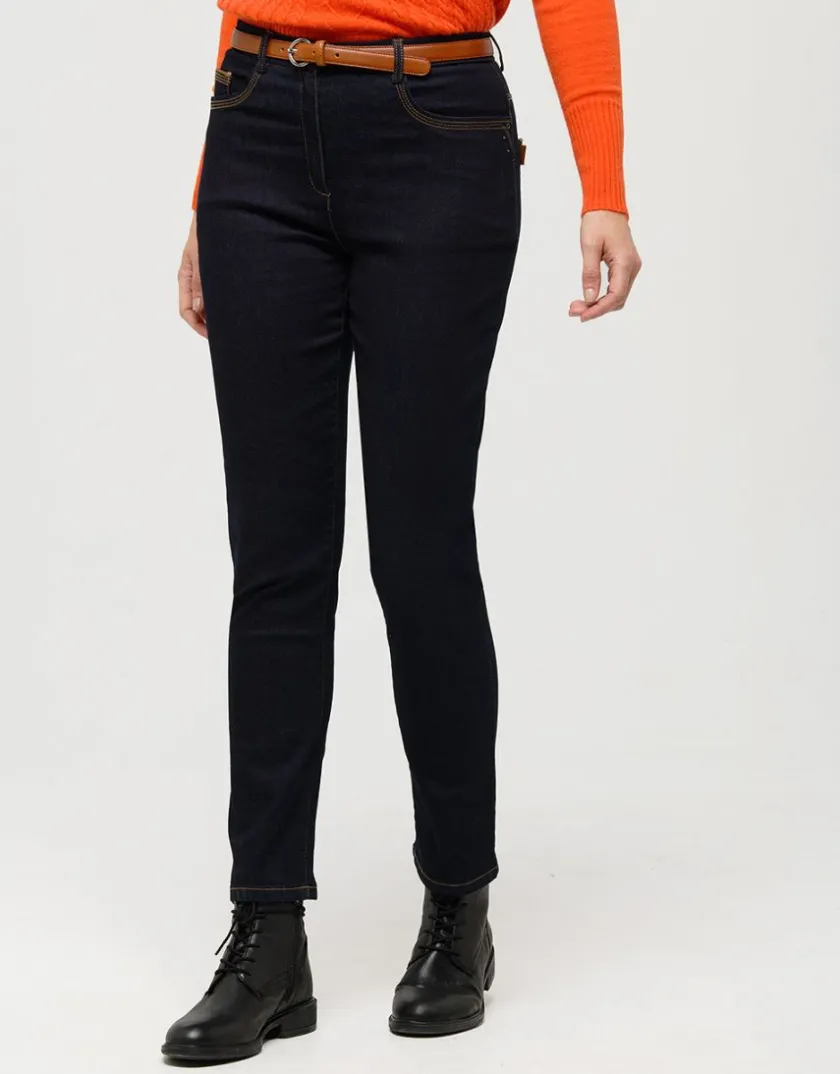 Clearance Jean 7/8ème brut coton Jeans|Droits