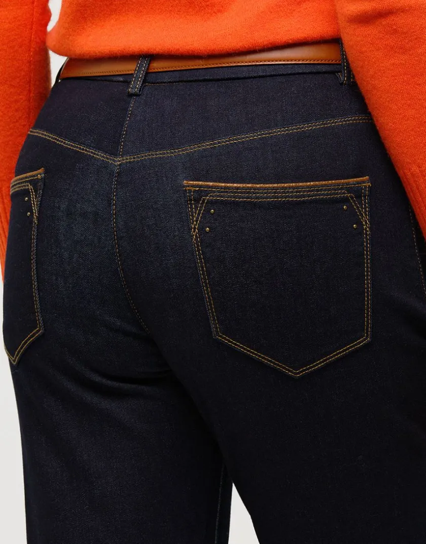 Clearance Jean 7/8ème brut coton Jeans|Droits