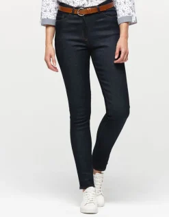 Fashion Jean skinny bleu brut Jeans|Slims