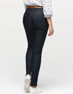 Fashion Jean skinny bleu brut Jeans|Slims