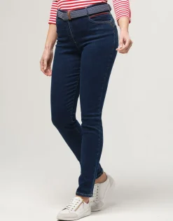 Discount Jean slim bleu coton Jeans|Ajustés