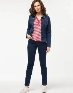 Discount Jean slim bleu coton Jeans|Ajustés