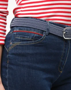 Discount Jean slim bleu coton Jeans|Ajustés
