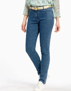 Fashion Jean slim denim clair Jeans|Slims