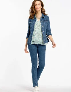 Fashion Jean slim denim clair Jeans|Slims