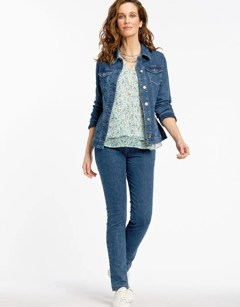 Fashion Jean slim denim clair Jeans|Slims