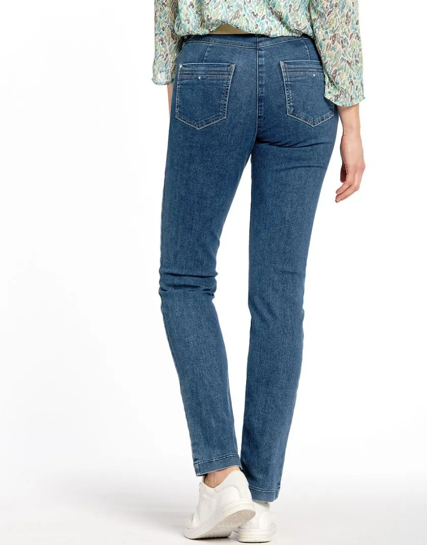 Fashion Jean slim denim clair Jeans|Slims