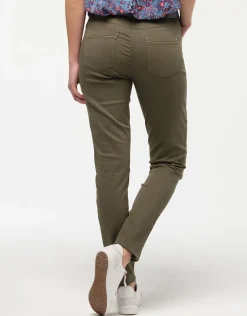 Online Jean slim vert kaki coton Jeans|Slims