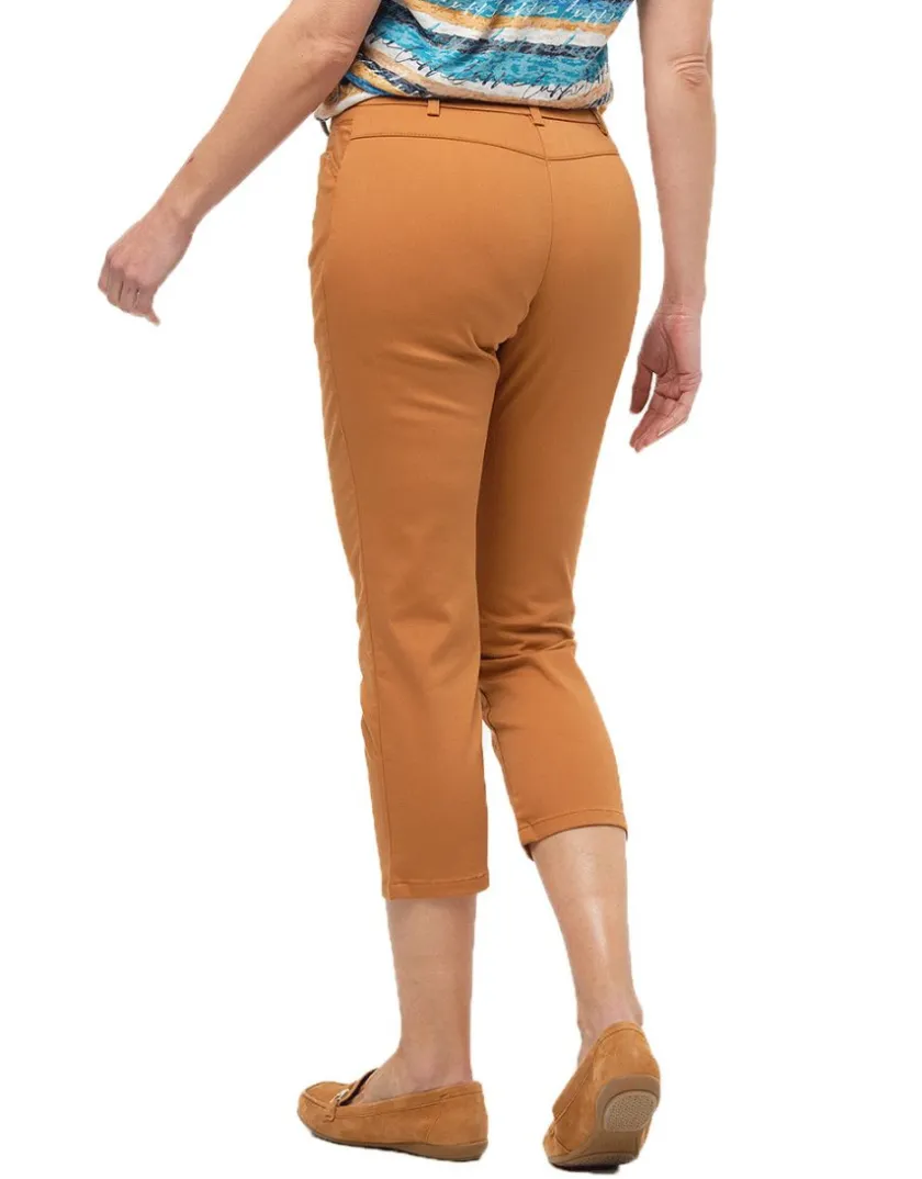 Best Jegging coton caramel Ajustés|Pantalons