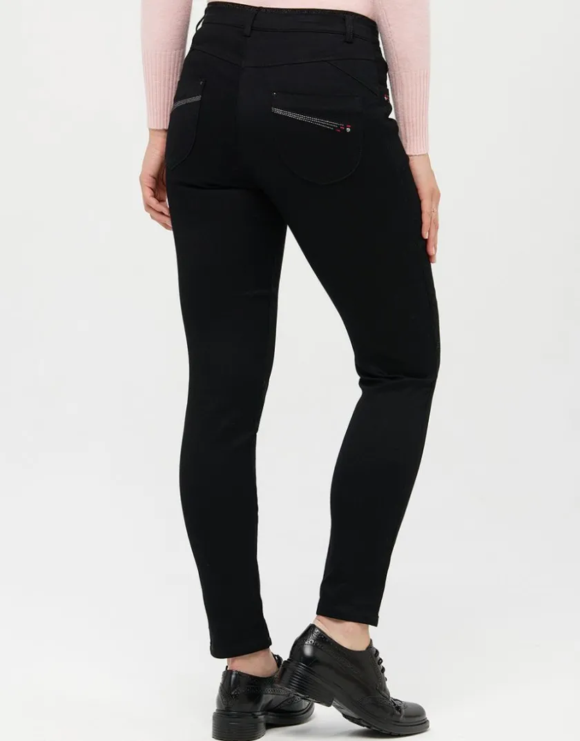 Outlet Jegging 7/8e jean marine Jeans|Slims