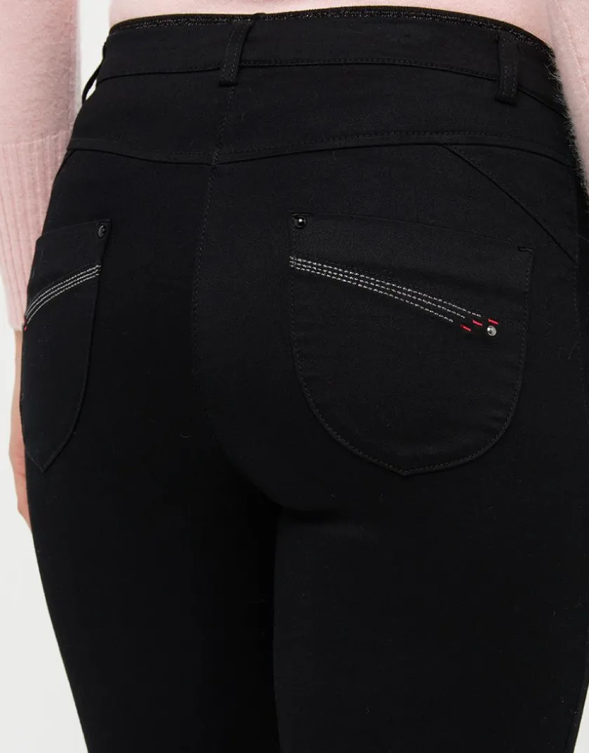 Outlet Jegging 7/8e jean marine Jeans|Slims