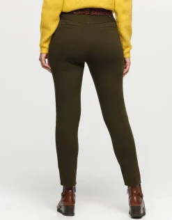 New Jegging 7/8e kaki Slims|Pantalons
