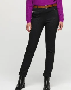 Sale Jegging 7/8e Milano gris Ajustés|Pantalons