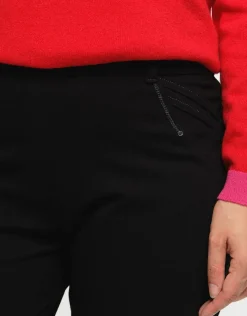 Outlet Jegging 7/8e noir Droits|Pantalons