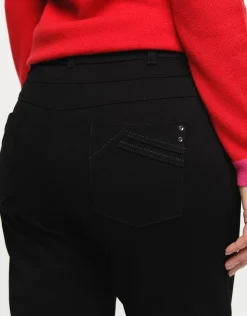 Outlet Jegging 7/8e noir Droits|Pantalons