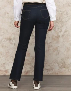 Online Jegging flare coton bleu Larges|Pantalons