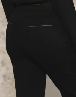 Discount Jegging large chic noir Larges|Pantalons