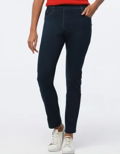 Fashion Jegging 7/ème bleu marine Pantalons|Slims