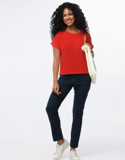Fashion Jegging 7/ème bleu marine Pantalons|Slims