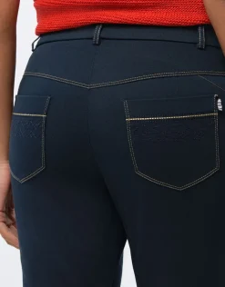 Fashion Jegging 7/ème bleu marine Pantalons|Slims