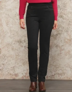 Clearance Jegging milano gris chiné Ajustés|Pantalons