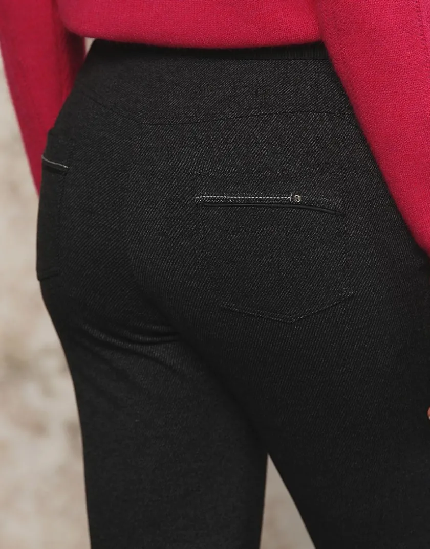 Clearance Jegging milano gris chiné Ajustés|Pantalons