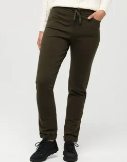 Outlet Jegging milano kaki 7/8e Droits|Pantalons