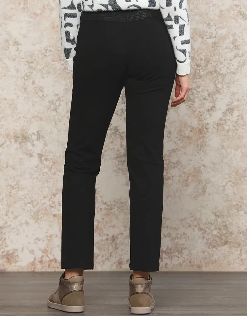 Online Jegging milano noir Ajustés|Pantalons