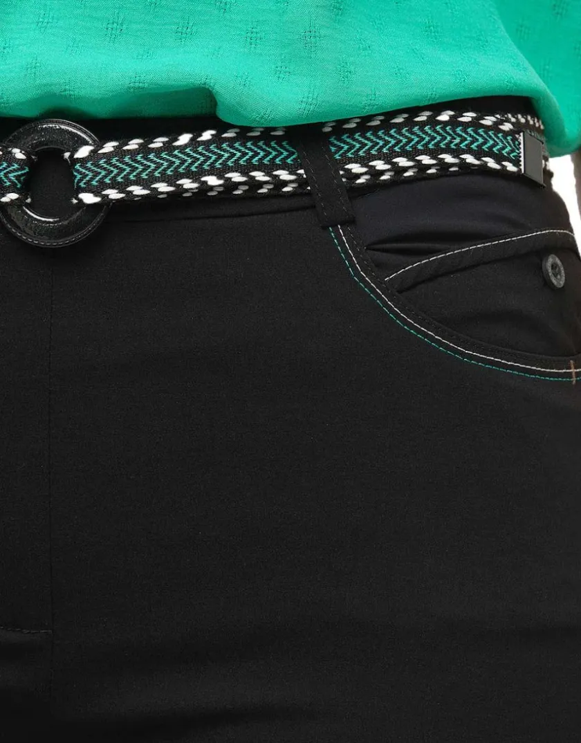 Discount Jegging noir ceinture Pantalons
